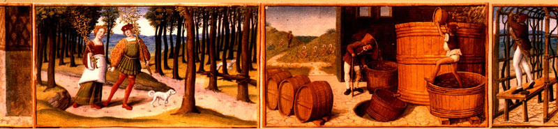 medieval life scenery